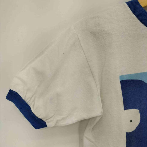 アンビル Anvil 90S USA製 BECK Where It’s At リンガーTシャツ メンズ import:L