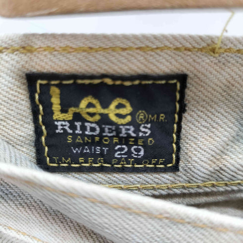 リー Lee RIDERS 1505 ブリーチリメイクデニムパンツ メンズ W29