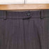 マックスマーラウィーケンドライン Max Mara WEEKEND LINE MADE IN ITALY 旧タグ ピンストライプ2タックスラックス レディース 38