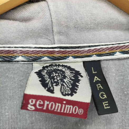 GERONIMO パイル地ジップアップパーカー メンズ L