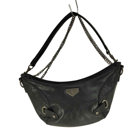 LEATHERY VINTAGE CHAIN CROSS SHOULDER BAG MINI ビンテージ チェーン クロス ショルダーバック ミニ Y2K レディース