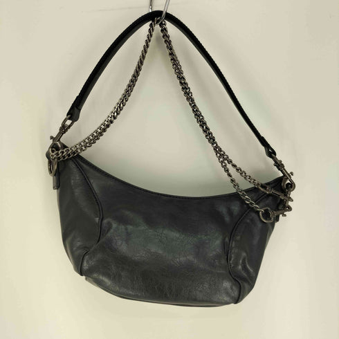 LEATHERY VINTAGE CHAIN CROSS SHOULDER BAG MINI ビンテージ チェーン クロス ショルダーバック ミニ Y2K レディース