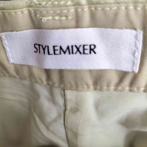 スタイルミキサー STYLEMIXER サテンタックパンツ レディース JPN:M