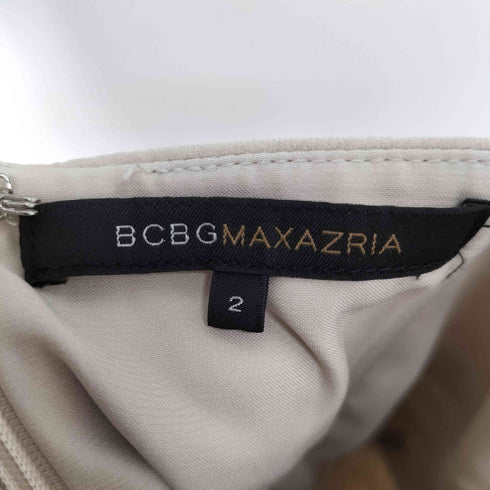 ビーシービージーマックスアズリア BCBG MAXAZRIA フリルデザインノースリーブワンピース レディース JPN:2