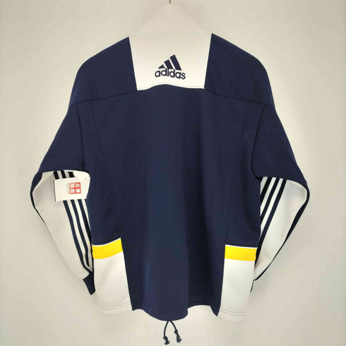 アディダス adidas デサント製 スタンドカラートラックジャケット レディース 160