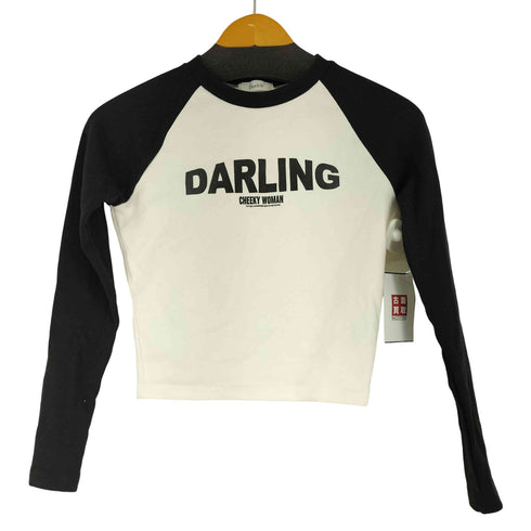 ダーリッチ Darich ラグランスリーブグラフィックロングTシャツ レディース FREE