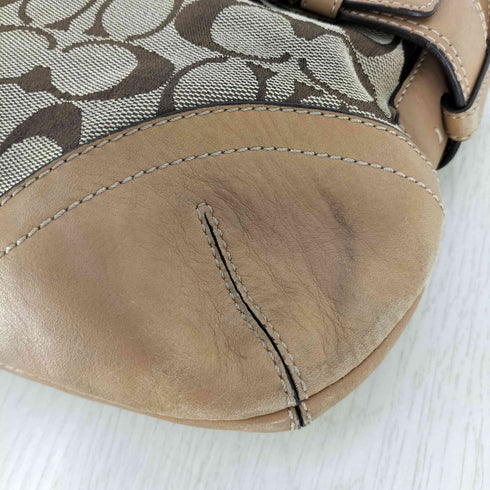 コーチ COACH シグネクチャー レザー ワンショルダー バッグ レディース
