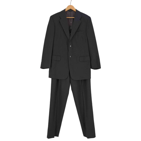 ヒロココシノオム HIROKO KOSHINO HOMME チェック柄 2B テーラードジャケット 2タック スラックス セットアップ メンズ 94A6