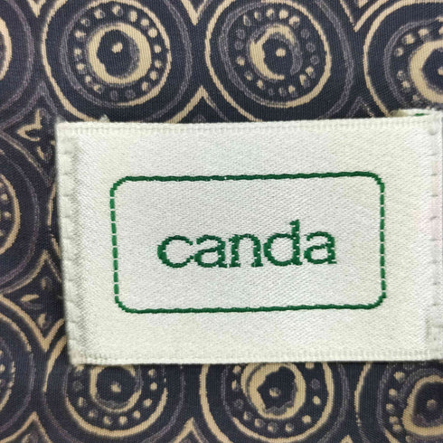 CANDA シルクシャツ メンズ M