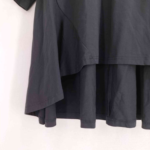 オズモーシス OSMOSIS 25ss バックフレアーTシャツ レディース ONE SIZE