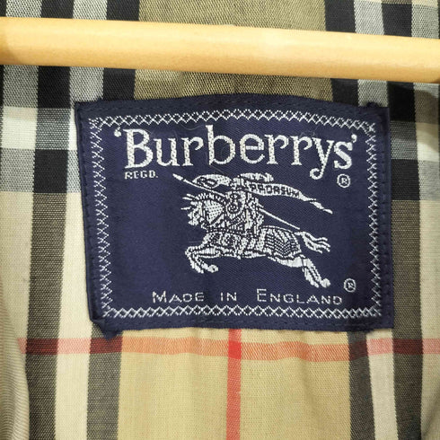 バーバリーズ BURBERRYS 裏地ノバチェック ステンカラーコート メンズ