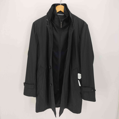 デザート dezert 00s archive スタンドカラー ストライプショートコート アンサンブル メンズ JPN:L