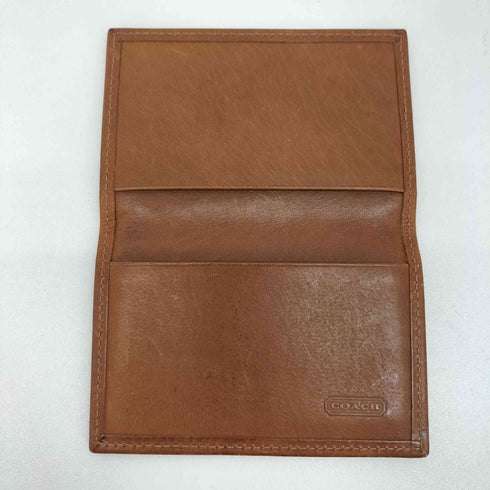 コーチ COACH OLD 名刺入れ レザーカードケース メンズ