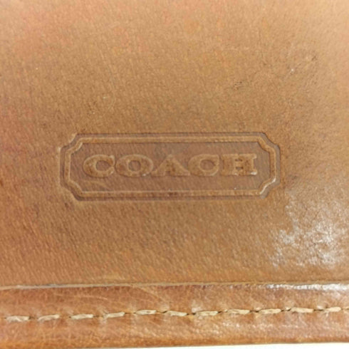 コーチ COACH OLD 名刺入れ レザーカードケース メンズ