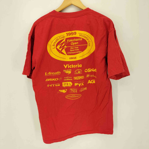 ユナイテッドスポーツ UNITED SPORTS 90S MADE IN USA バック企業プリント Tシャツ メンズ import:XL