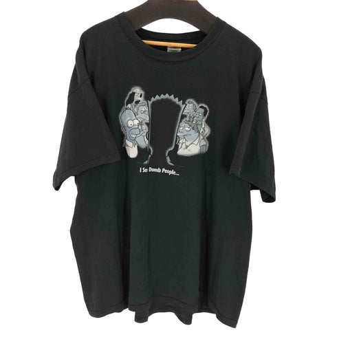 デルタ DELTA 2001年コピーライト キャラクタープリント S/S クルーネックTシャツ メンズ 2XL