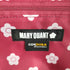 マリークワント MARY QUANT オールブラックシンプルロゴ リュックL レディース