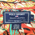 ポロスポーツラルフローレン POLO SPORT RALPH LAUREN 90s ヘンプ混 リーフ柄 ポロアロハシャツ メンズ JPN:M