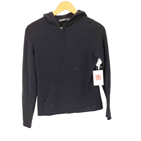 Lord&Taylor カシミヤ100% ジップアップパーカー レディース import:M