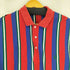 ポロバイラルフローレン Polo by RALPH LAUREN スモールポニー刺繍 S/S ストライプポロシャツ メンズ import:L