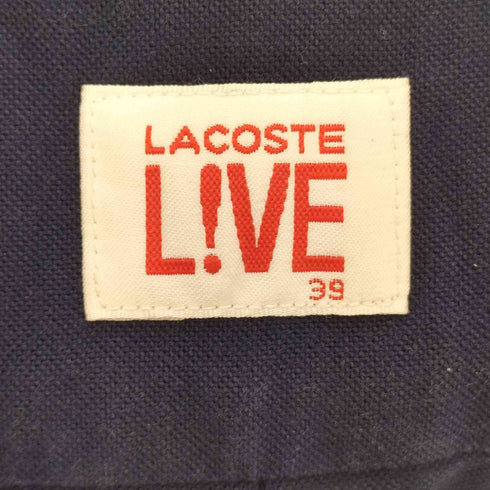 ラコステライブ Lacoste Live ワンポイント刺繍 S/S シャツ メンズ 39