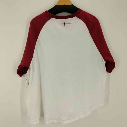 TILL DAWN ダメージ加工 ラグラン プリントTシャツ メンズ ONE SIZE