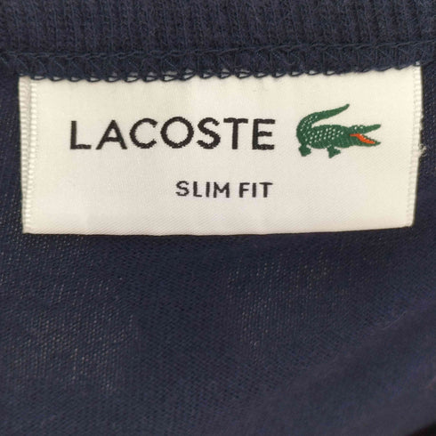 ラコステ LACOSTE ワンポイント刺繍 S/S VネックTシャツ メンズ import:L