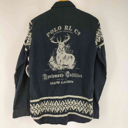 ポロラルフローレン POLO RALPH LAUREN ネイティブ柄 L/S シャツ メンズ import:S