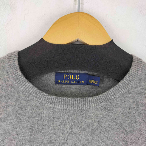 ポロラルフローレン POLO RALPH LAUREN スモールポニー刺繍メリノウールニット メンズ import:L