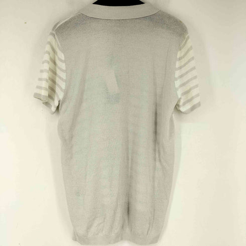 アルマーニエクスチェンジ ARMANI EXCHANGE ボーダー S/S サマーニットポロシャツ メンズ import:M