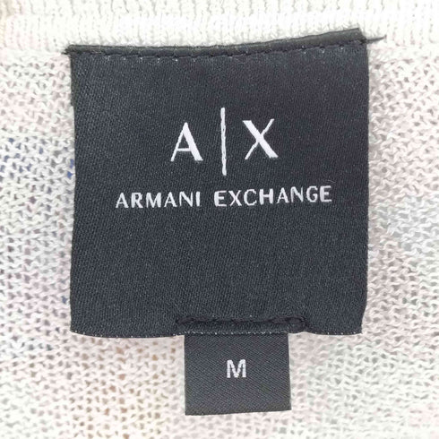 アルマーニエクスチェンジ ARMANI EXCHANGE ボーダー S/S サマーニットポロシャツ メンズ import:M