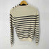 ポロラルフローレン POLO RALPH LAUREN 肩ボタン クルーネックボーダーコットンニット レディース import:XS
