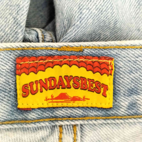 サンデイズベスト SUNDAYS BEST バギーデニムパンツ メンズ 36