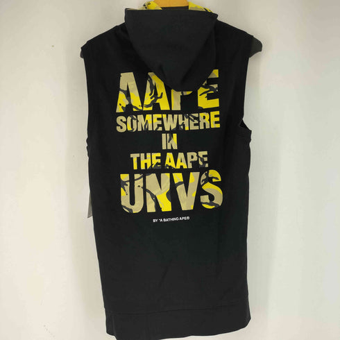 エーエイプバイアベイシングエイプ AAPE BY A BATHING APE ノースリーブプルオーバーパーカー メンズ import:M