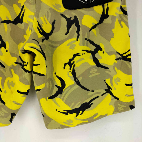 エーエイプバイアベイシングエイプ AAPE BY A BATHING APE カモフラ迷彩スウェットショーツ メンズ JPN:L