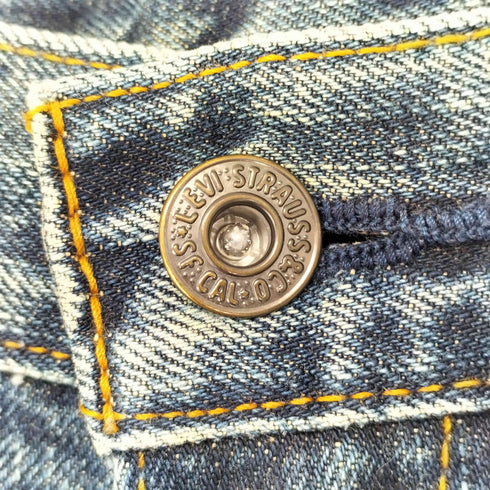 リーバイス Levis 2003年製 504 ボタン裏V14 ジップフライデニムパンツ メンズ W31 L33