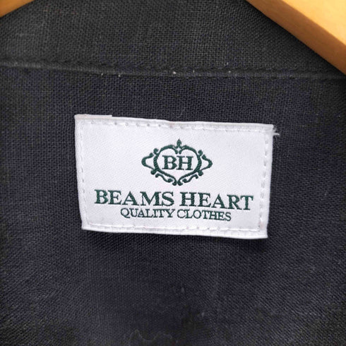 ビームスハート BEAMS HEART リネン混シャツ メンズ JPN:XL