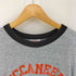 ヘインズ Hanes 80S USA製 アーチロゴ リンガーTee NFL メンズ import:L