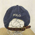 ポロバイラルフローレン Polo by RALPH LAUREN レザーベルト ポニー刺繍 6パネルキャップ メンズ