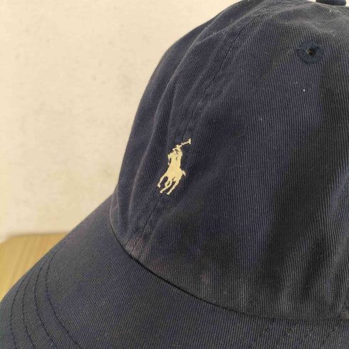 ポロバイラルフローレン Polo by RALPH LAUREN レザーベルト ポニー刺繍 6パネルキャップ メンズ