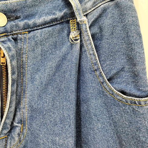 ネオンサイン NEON SIGN 70s WIDE DENIM SLACKS ワイド デニム スラックス メンズ JPN:44