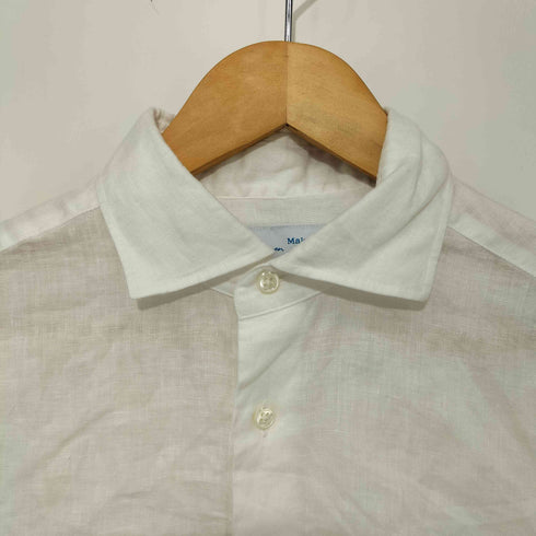 メーカーズシャツカマクラ Makers Shirt 鎌倉 日本製 リネン L/S シャツ メンズ 151/2