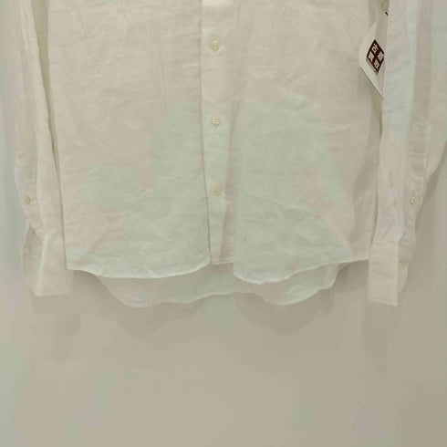 メーカーズシャツカマクラ Makers Shirt 鎌倉 日本製 リネン L/S シャツ メンズ 151/2