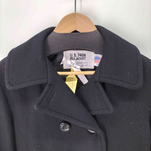 ショット Schott USA製 ウール混ピーコート レディース DE:36