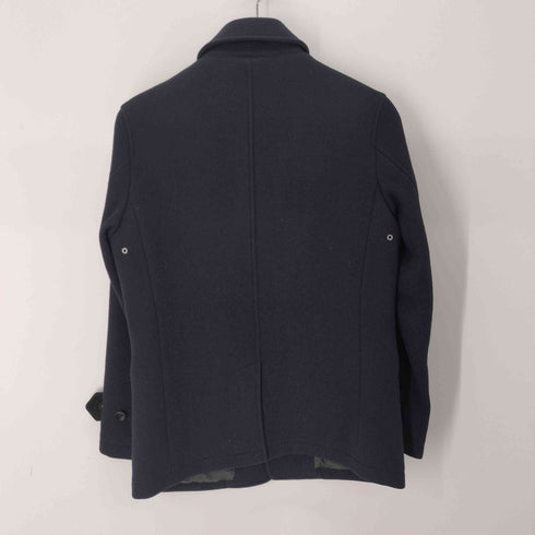 シップス SHIPS ウール100% メルトン シングルピーコート REG メンズ JPN:S