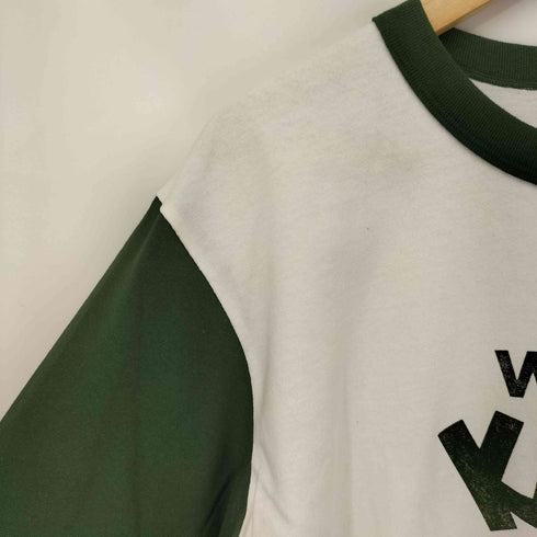 ウィアード WEIRDO 七分袖 2トーン ベースボールTシャツ メンズ JPN:XL