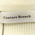 クチュールブローチ Couture brooch 変形カラーリブニット レディース JPN:M