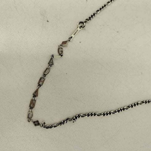 グラッドハンド GLADHAND LETTERS NECKLACE メンズ