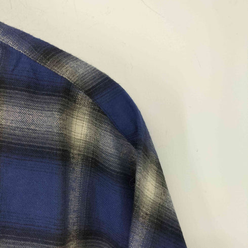スピックアンドスパン Spick and Span チェックドルマンシャツ オンブレチェックシャツ レディース FREE