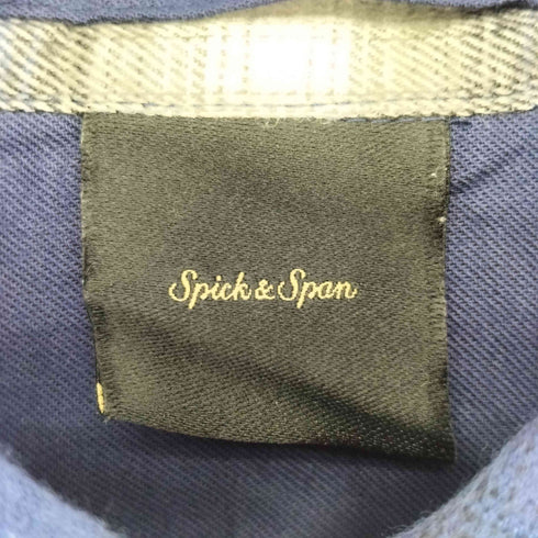 スピックアンドスパン Spick and Span チェックドルマンシャツ オンブレチェックシャツ レディース FREE